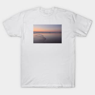 Evening mood on the beach / Swiss Artwork Photography T-Shirt